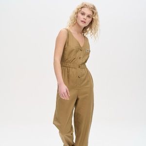 NWOT Lucy & Yak Button Down Jumpsuit